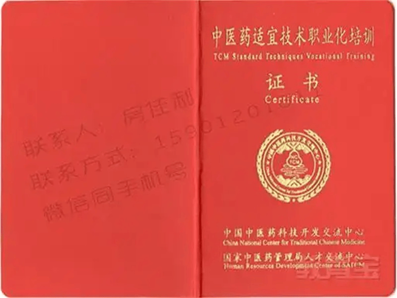 授权证书定制 授权证书定制-红金大气喜庆风